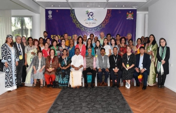 Hundreds of #Hindi experts from all over the world, including Prof. Alessandra Consolaro from Italy (Univ. of Turin), participated in the 12th Hundreds of #Hindi experts from all over the world, including Prof. Alessandra Consolaro from Italy (Univ. of Turin), participated in the 12th World Hindi Conference from 15 to 17 Feb 2023 in Fiji. Some glimpses from the Conference.